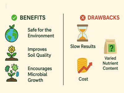 Pros and Cons of Organic Fertilizers